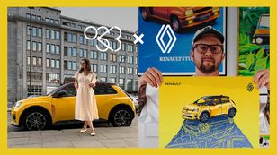 Renault 5 E-Tech electric promowane kampanią z Maciejem Polakiem i Klaudią Fałat