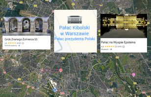 Rosja stoi za zmianą nazw na mapach Warszawy w Google? Rząd potwierdza atak