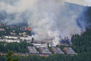 Pożar w Drammen: ponad 100 mieszkań spłonęło, setki osób ewakuowanych