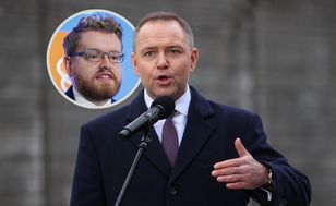 Wiceminister cyfryzacji: Nawrocki boi się Czarzastego