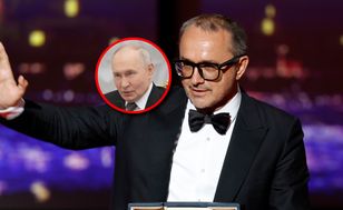 Niespodziewana akcja w Cannes. Zwrócił się ze sceny wprost do Putina