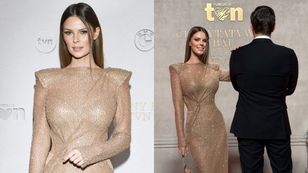 Małgorzata Tomaszewska pokazała zdjęcie z narzeczonym z Balu Fundacji TVN. Tajemniczy Robert zapozował... tyłem. Pomysłowo?