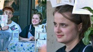 Córka Angeliny Jolie i Brada Pitta sprzedaje swoje prace na targu. Vivienne mogła liczyć na wsparcie brata (ZDJĘCIA)