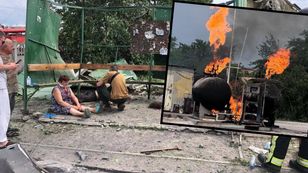 Atak na wioskę w obwodzie zaporoskim. Dwie osoby zginęły