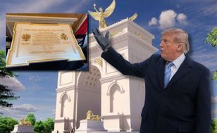 Taki prezent Nawrocki wręczył Trumpowi. Wiadomo, gdzie go umieści