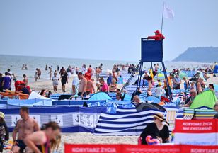 Karwia: 987 residents but up to 50,000 tourists a day in summer