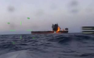 Ukrainian Sea Drones Hit Two Russian Shadow Fleet Tankers in Black Sea