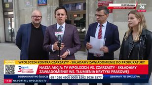WPolsce24 zawiadamia prokuraturę ws. marszałka Czarzastego. Chodzi o traktowanie reporterów