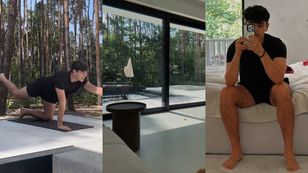 Jan Dąbrowski prezentuje wnętrza 230-METROWEJ willi: minimalistyczna sypialnia i gigantyczny taras (ZDJĘCIA)