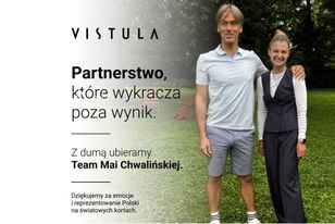 Vistula wspiera team Mai Chwalińskiej