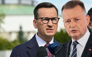 Błaszczak odpowiada Morawieckiemu i wskazuje na Kaczyńskiego w sporze PiS