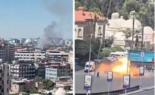 Macron w Syrii. Dwie eksplozje w pobliżu hotelu, gdzie się zatrzymał