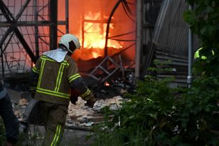 Rosyjski atak na Ukrainę. Magazyn dużej sieci zniszczony