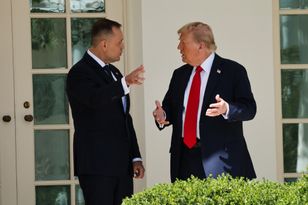 Trump wychwala Nawrockiego. "Jest świetny"