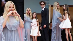 Sienna Miller promienieje na czerwonym dywanie w Cannes. Towarzyszył jej młodszy o 15 LAT partner i dorastająca córka (ZDJĘCIA)