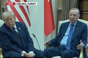 Trump zasnął podczas spotkania z Erdoğanem na szczycie NATO w Ankarze