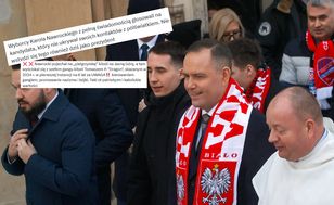 Nawrocki na Jasnej Górze. Spotkanie z „Dragonem” wywołało pytania