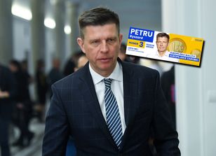 “Europejska waluta, europejskie zarobki”. Baner Ryszarda Petru wywołał emocje