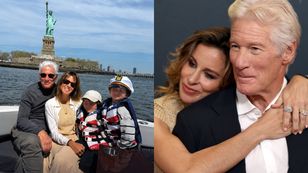 Richard Gere celebrates US Independence Day with wife Alejandra Silva and their sons
