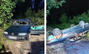 Tragiczny wypadek w Mściszewicach: 17-latek na dachu auta zginął