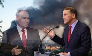 Sikorski ocenia taktykę Rosji. "Putin popełnia błąd III Rzeszy"