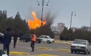 Irański dron w Azerbejdżanie. Atak na lotnisko