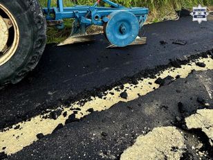 Rolnik zaorał świeży asfalt w Gliwicach — szkody wyceniono na 400 tys. zł