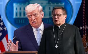 Kardynał Ryś skomentował słowa Trumpa wymierzone w papieża