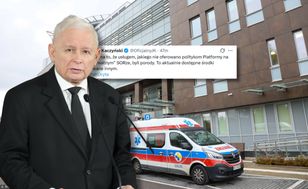 Afera wokół szpitala w Warszawie. Kaczyński reaguje