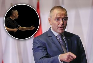 Karol Nawrocki i starcie z TVN. Słynna scena tematem kabaretu