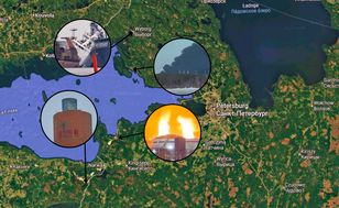 Ukraina uderzyła w bałtyckie porty Rosji. Szczątki dronów w krajach NATO