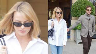 Margot Robbie and husband Tom Ackerley spotted on Paris date night