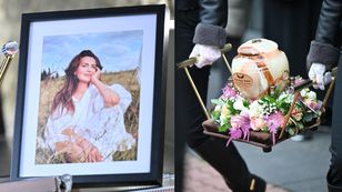 Pogrzeb Agnieszki Maciąg ma charakter świecki. Zamiast księdza, mistrzyni ceremonii. Na sali wybrzmiały poruszające słowa