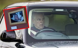 Akcja aktywistów w Luwrze. Powiesili zdjęcie byłego księcia Andrzeja