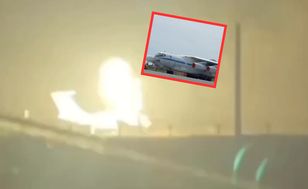 A-60 trafiony. Płonie rosyjska baza lotnicza