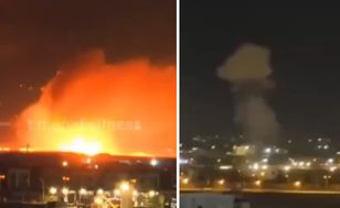 Atak na bazę USA. Na nagraniach widać eksplozję