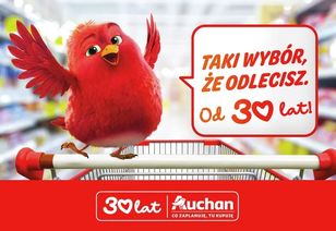 Rudzik podkręca urodziny Auchan. Nowa kampania wystartowała 7 maja