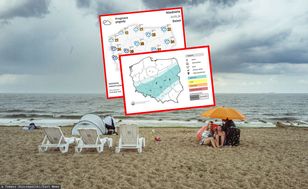 Front nad Polską. Więcej chmur, deszcz i burze do 65 km/h