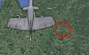Incydent na Łotwie. Niezidentyfikowany dron wpadł do jeziora i eksplodował