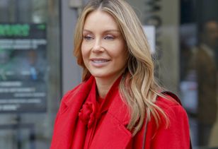 Rozenek-Majdan wears summer's hottest colour in a stunning gown