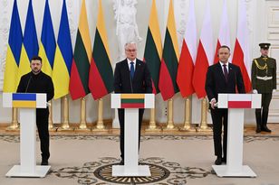 Ukraina w Unii Europejskiej: Nawrocki studzi oczekiwania Zełenskiego