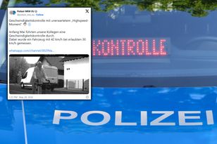Radar złapał seniorkę z balkonikiem Niemczech. Policjanci nie wierzyli własnym oczom