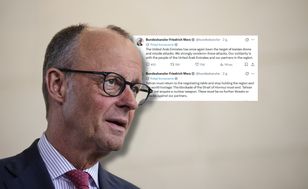 Merz grzmi po ataku Iranu na ZEA. "Żadnych dalszych gróźb"