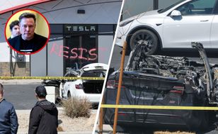 Musk zszokowany falą wandalizmu wobec Tesli. "Jakaś choroba psychiczna"