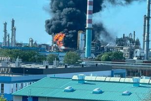 Nowe informacje po eksplozji w zakładzie MOL-a. Magyar pokazał zdjęcie