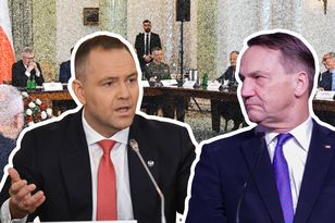 Sikorski krótko odpowiada Nawrockiemu. "Nieprawda"