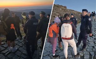 Nocny patrol policji na Śnieżce. Posypały się mandaty
