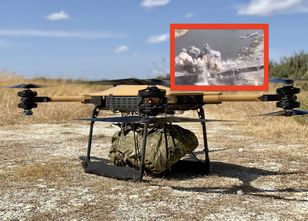 Brytyjskie drony zniszczyły most. Przypadkowo pomógł rosyjski żołnierz