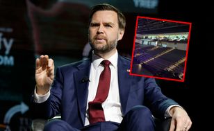 Pustki na spotkaniu z Vancem. Nagranie obiegło sieć