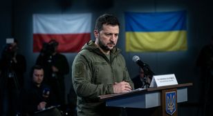 Wołodymyr Zełenski poddany ocenie. Polacy wydali werdykt